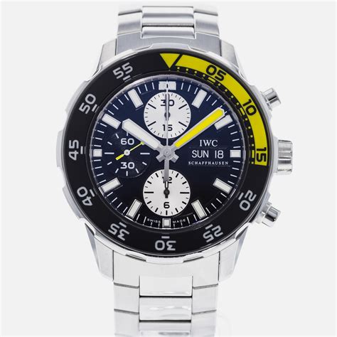 iwc aquatimer usato|used iwc aquatimer watches.